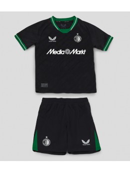 Detské Futbalové oblečenie Feyenoord 2024-25 Krátky Rukáv - Preč (+ trenírky)